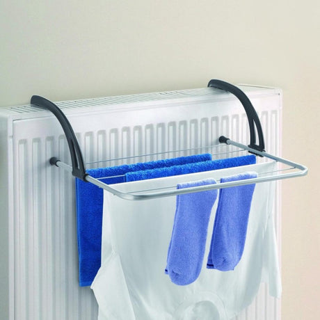 Metaltex favonio radiator altan tørrestativ 3 m tørrelinje sølv sort