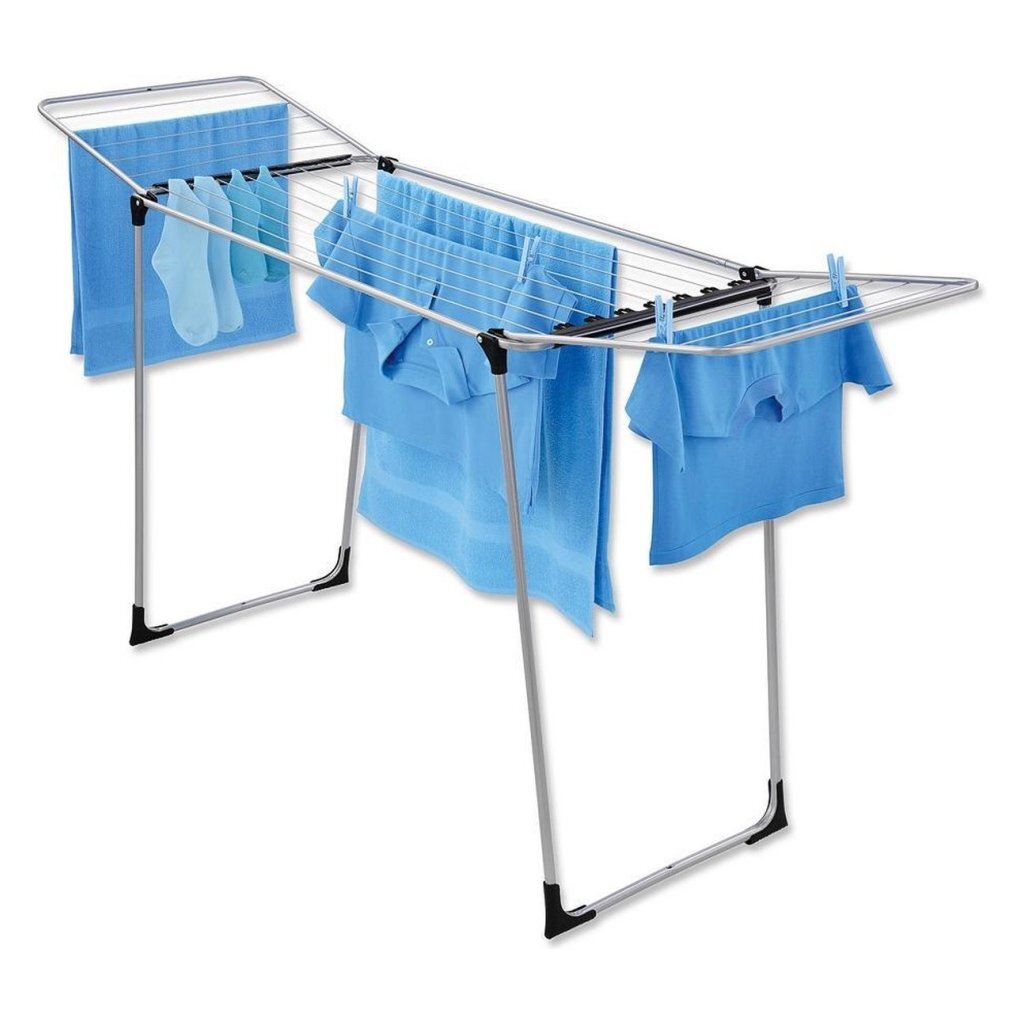 Metaltex tomado hydra plus tørrestativ 18 m line 179x56x105 cm grå sort