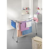 Metaltex tomado hydra plus tørrestativ 18 m line 179x56x105 cm grå sort