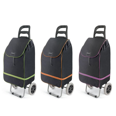Metaltex lily shopper trolley 45-53l forskellige versioner