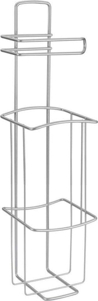 Metaltex tomado toiletrulleholder reserverulle onda polytherm 14x14x52cm