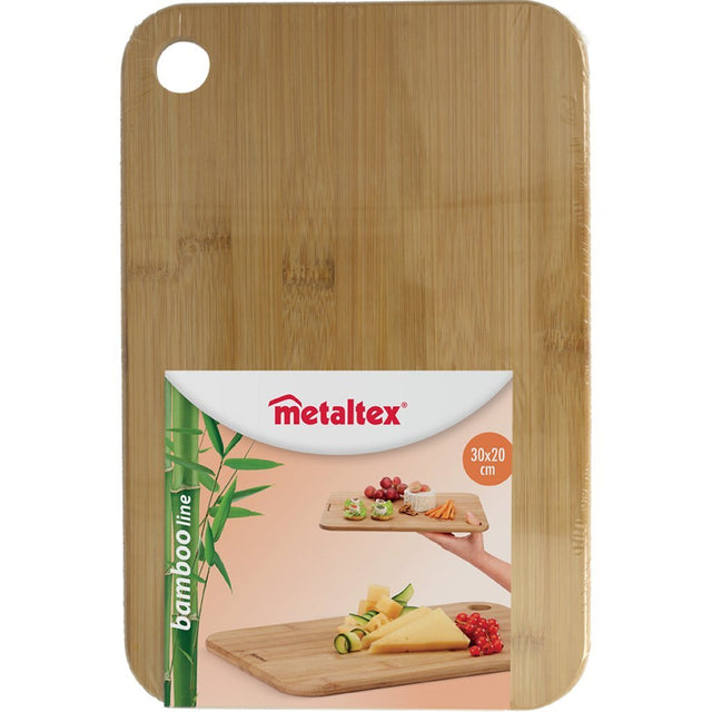 Metaltex bambus planke 30x20x1 cm