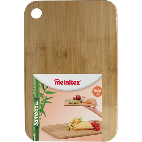 Metaltex bambus planke 30x20x1 cm