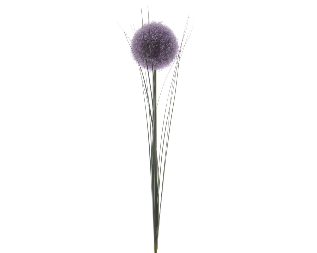 Decoris kunstig blomst allium dia7-h66cm