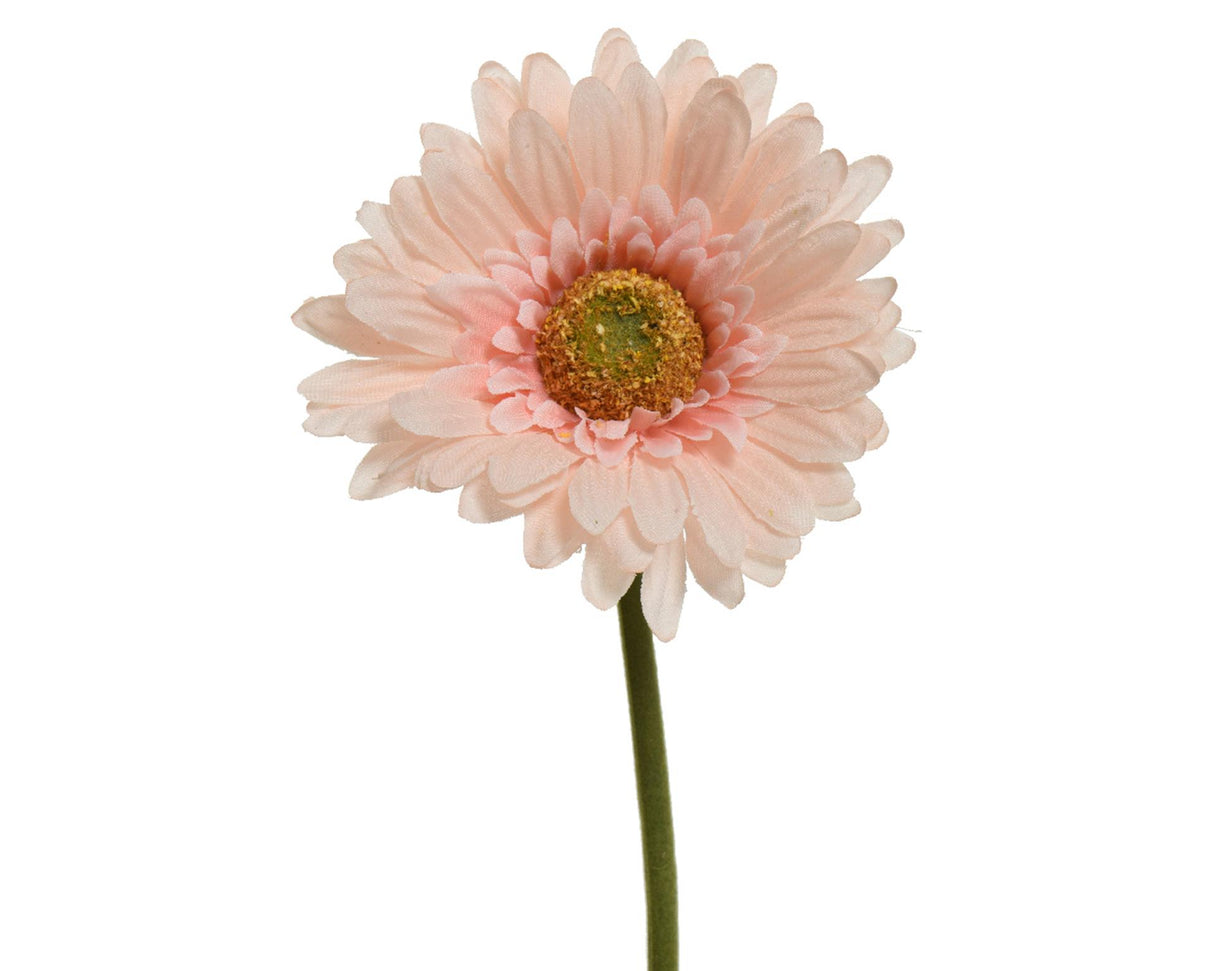 Decoris kunstig blomst gerbera h50cm pink