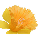 Decoris kunstig blomst påskelilje h60cm gul 2 assorteret