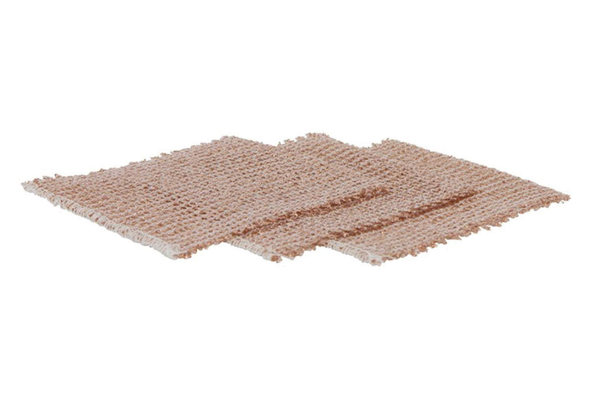 Luva slibeklud kobber 15x15 cm sæt med 3 stk