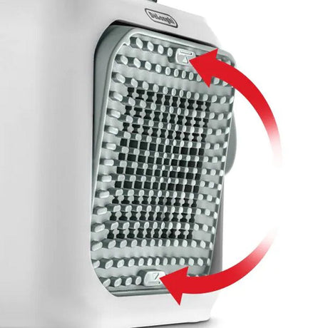 Delonghi hfx10b03.gr keramisk varmeblæser 360w grøn hvid