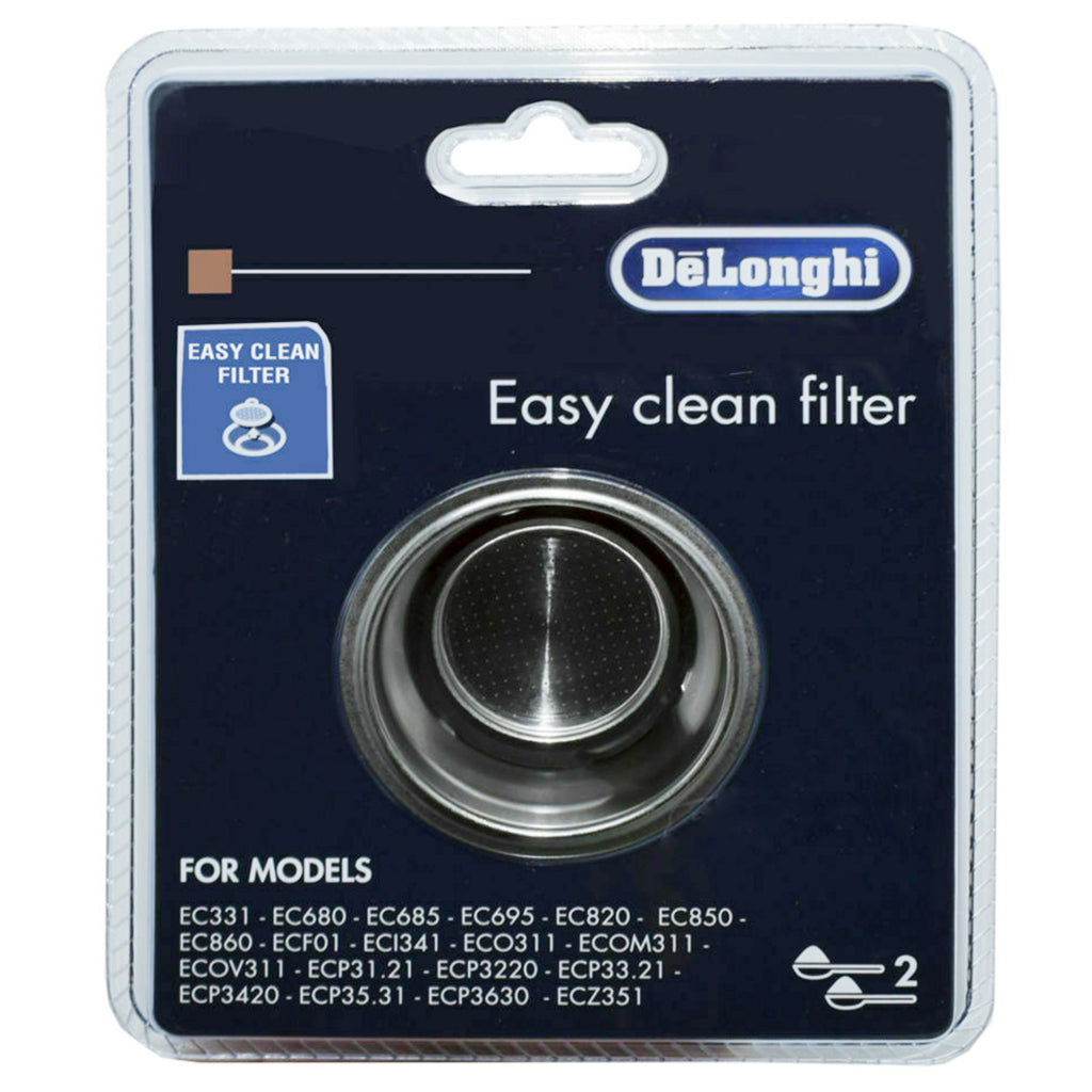 Delonghi rengøringsvenligt filter 2-k
