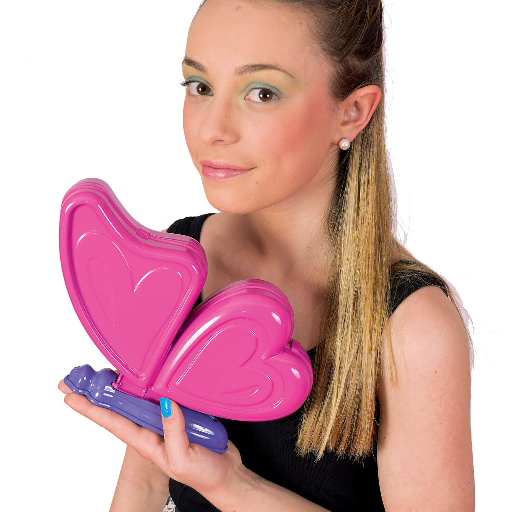 Clementoni crazy chic butterfly beauty sæt make-up etui