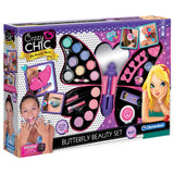 Clementoni crazy chic butterfly beauty sæt make-up etui