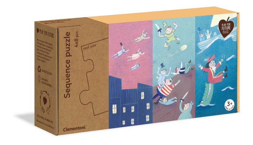 Clementoni legpuzzel 4x8 stukjes sprookjes