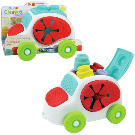 Clementoni blød clemmy sansebil