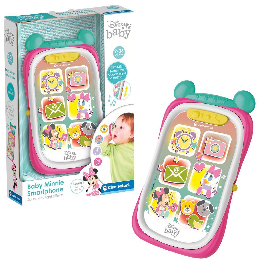 Clementoni Disney Baby Minnie Mouse telefon