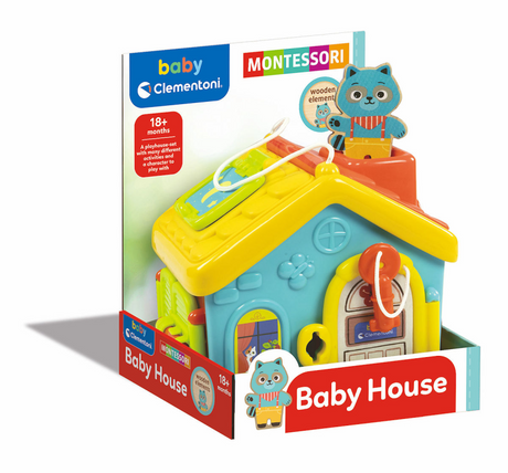 Clementoni montessori baby - aktivitetshus