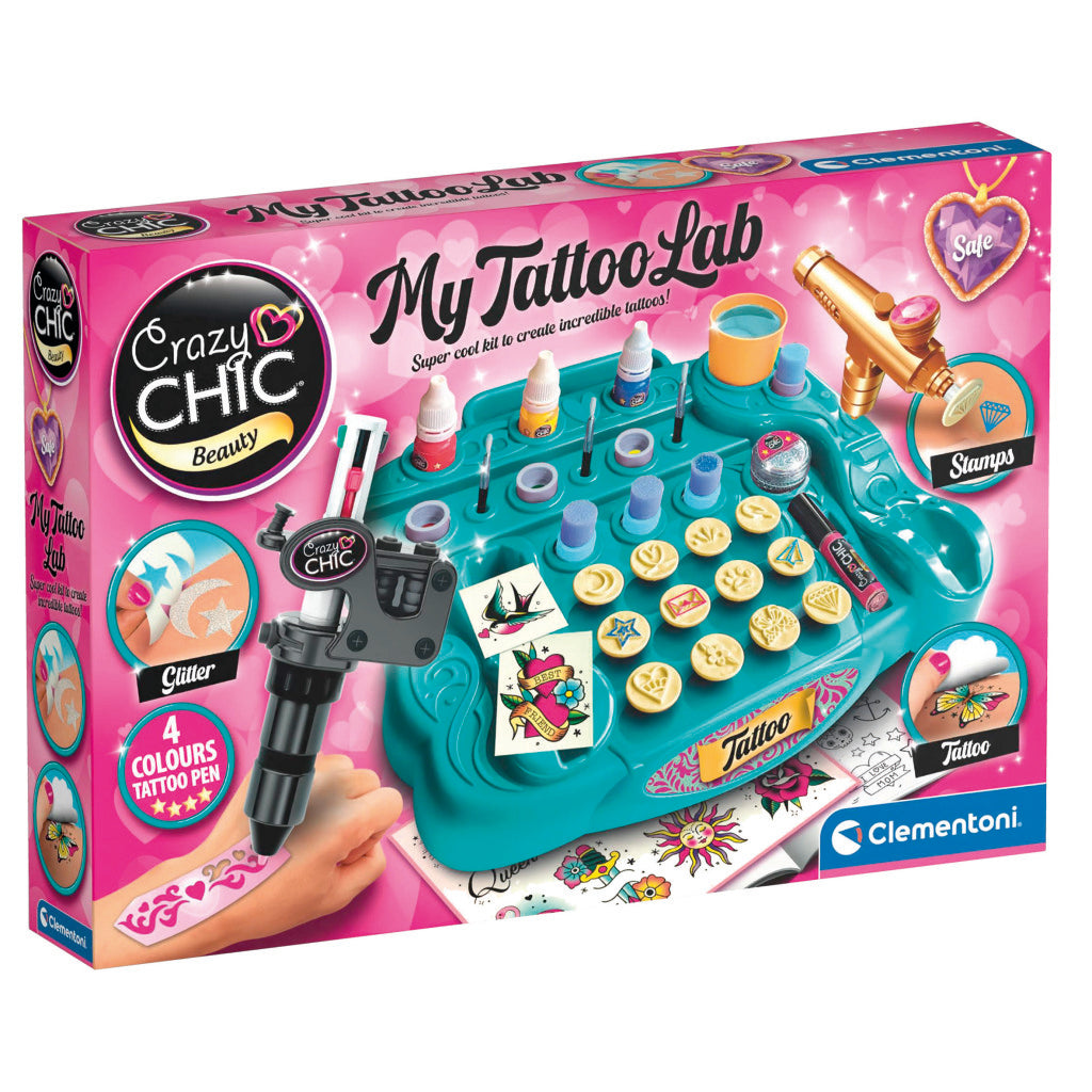 Clementoni crazy chic tatoveringsstudie