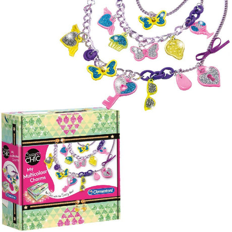 Clementoni crazy chic mine flerfarvede charms