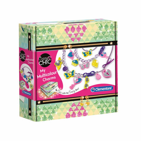 Clementoni crazy chic mine flerfarvede charms