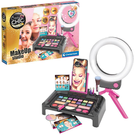Clementoni crazy chic make-up studio + lys