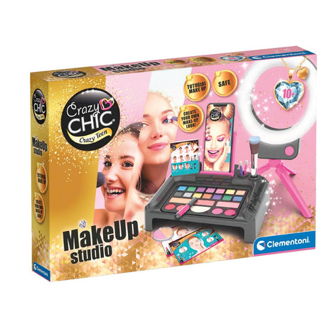 Clementoni crazy chic make-up studio + lys