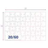 Clementoni supercolor puslespil spiderman 2x60 brikker