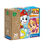 Clementoni puslespil pote patrulje 2x20 brikker