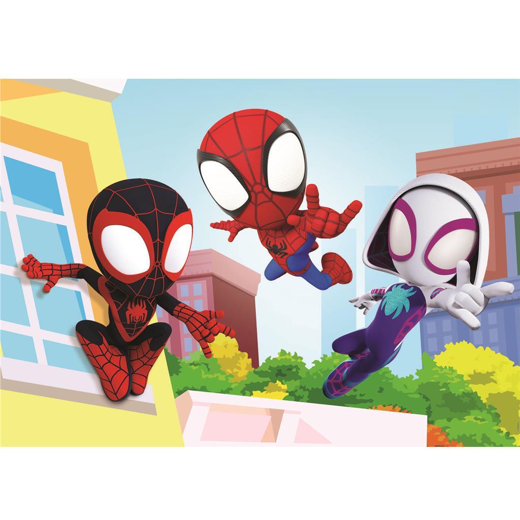 Clementoni puslespil 2x20pcs spidey og hans fantastiske venner