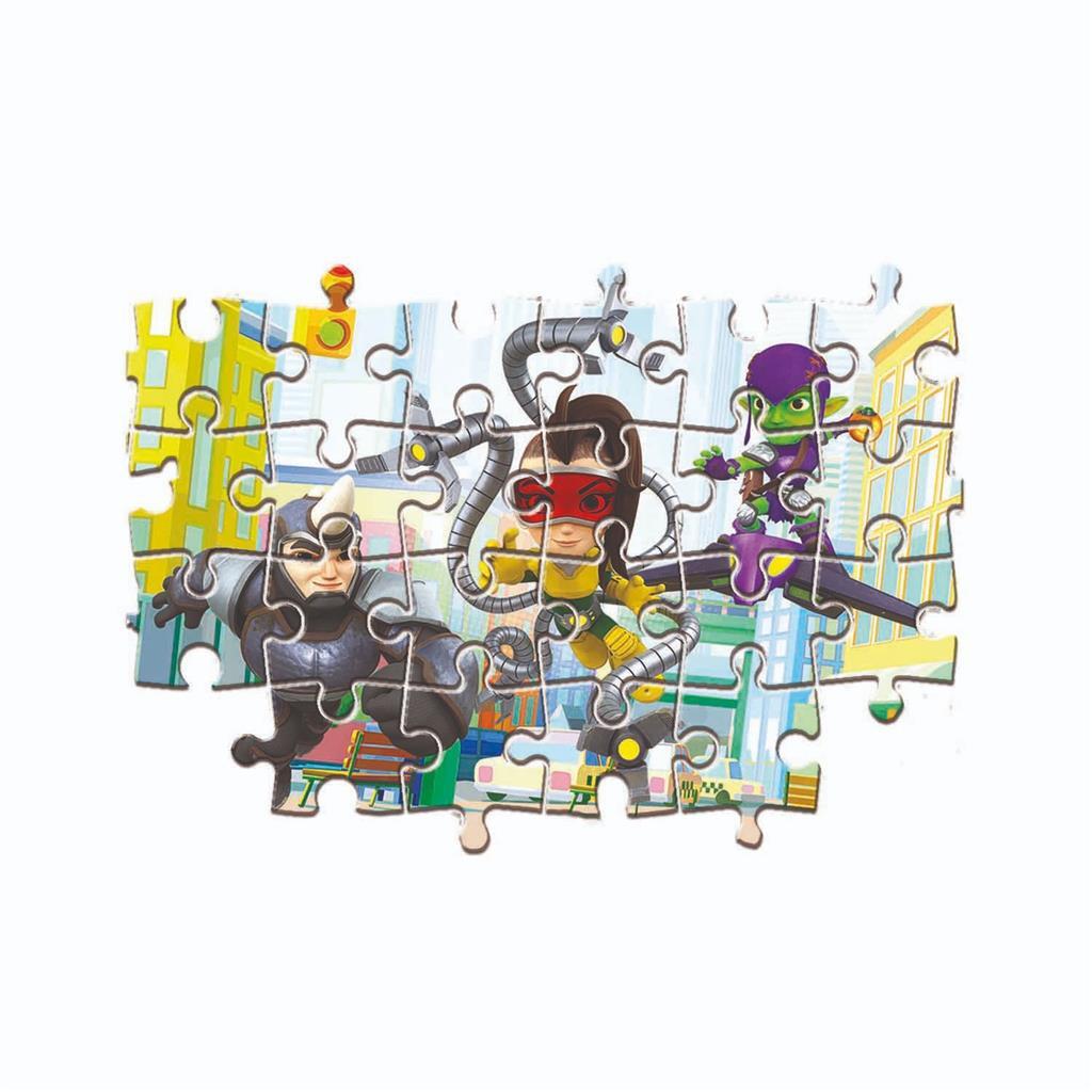 Clementoni puslespil 2x20pcs spidey og hans fantastiske venner