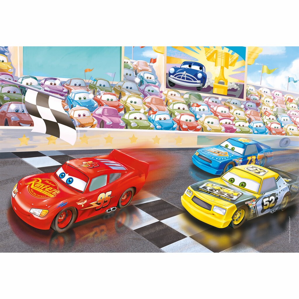 Clementoni puslespil disney biler 3x48 brikker