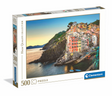 Clementoni puslespil kyst af riomaggiore, 500 stk.
