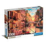 Clementoni højkvalitets samling puslespil + plakat Venedig euml; 1000 stk