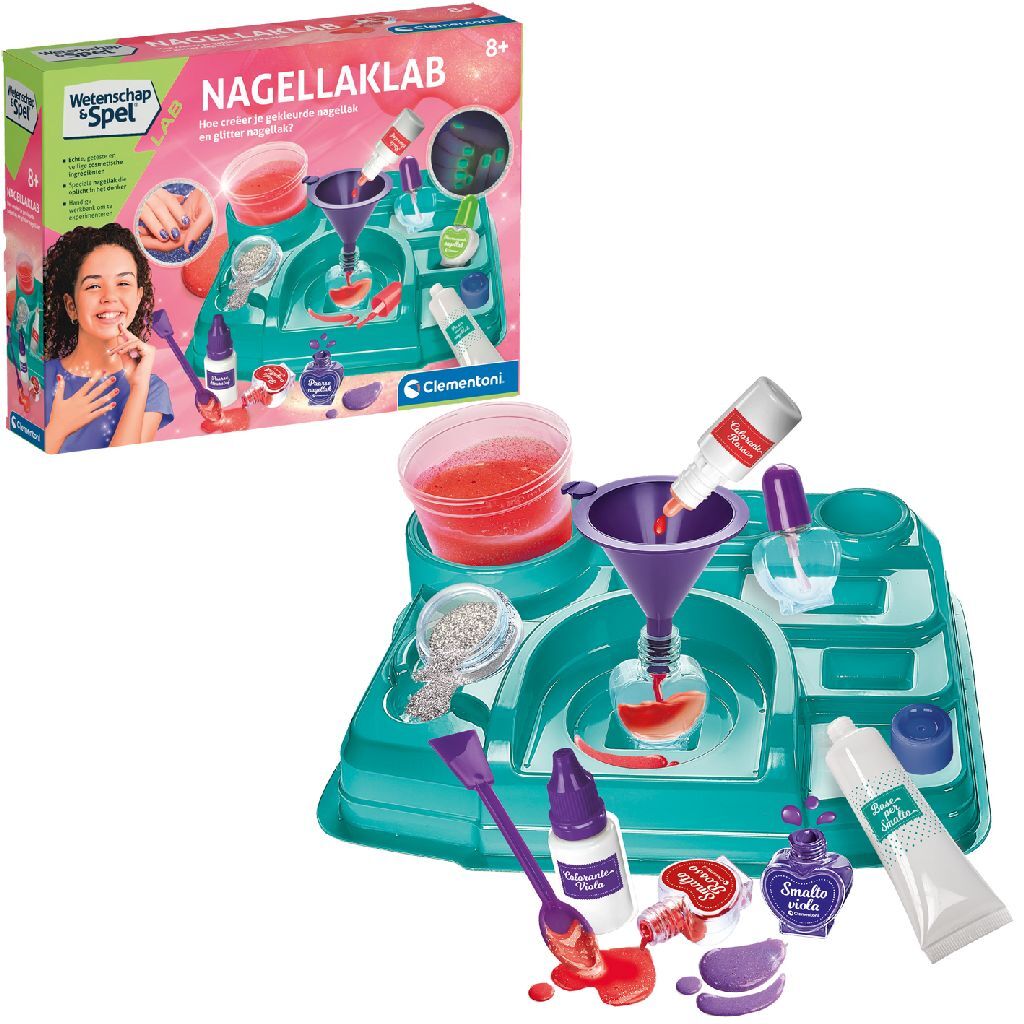 Clementoni videnskab og spil neglelak lab
