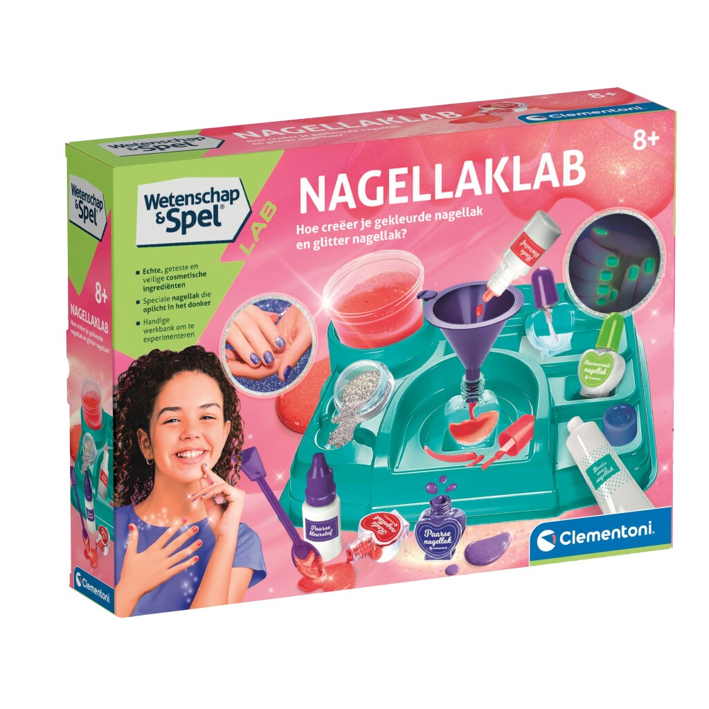 Clementoni videnskab og spil neglelak lab