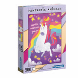 Clementoni fantastiske dyr puslespil 500 brikker
