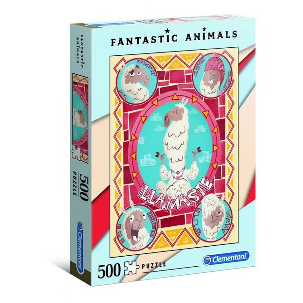 Clementoni fantastiske dyr puslespil 500 brikker
