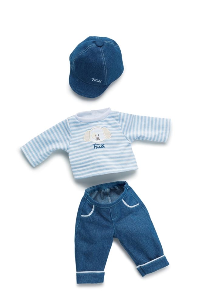Trudi tøj 36 cm. jeans sæt