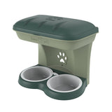 Bama hundefoderskål 48x27x42 cm grøn
