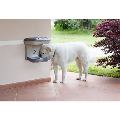 Bama hundefoderskål 50x29x52 cm taupe