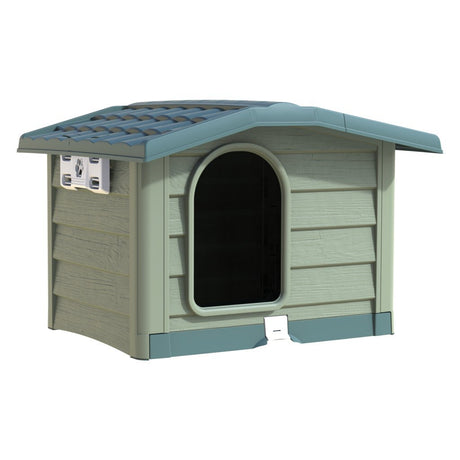 Bama pet cuccia hundehus 89x75x62 cm grøn
