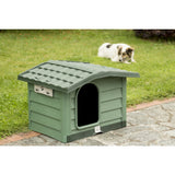 Bama pet cuccia hundehus 110x94x77 cm grøn