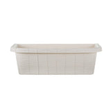 Bama fioriera blomster altankasse 60x20x18,5 cm hvid