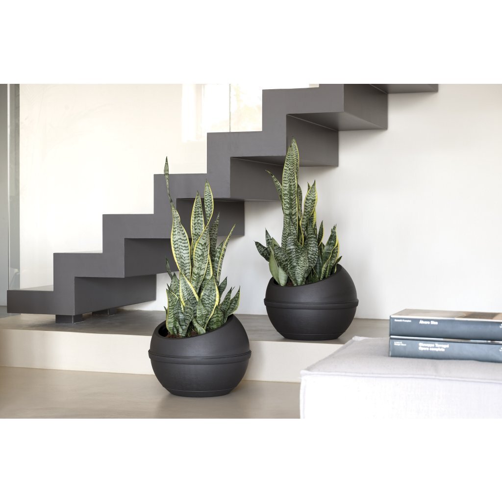 Bama sfera urtepotte 23l 40,5x32 cm antracit