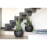Bama sfera urtepotte 23l 40,5x32 cm antracit