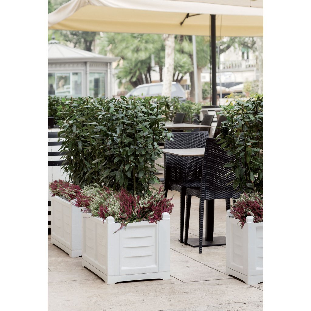 Bama kit arredo plantekasse 80x42,5x42 cm hvid