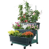 Bama orto di kit plantekasser 80x74x73 cm grøn