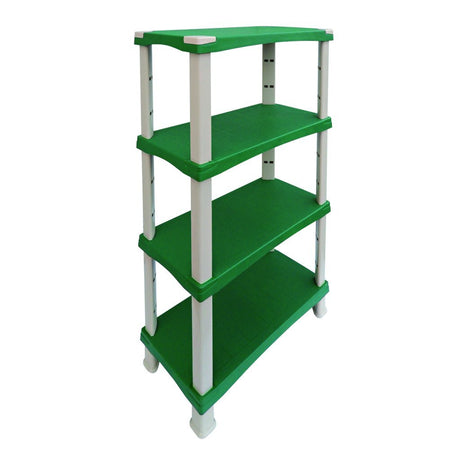 Bama futuro opbevaringssystem 4 hylder 80x40x137 cm grøn