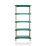 Bama futuro opbevaringssystem 5 hylder 80x40x174 cm grøn