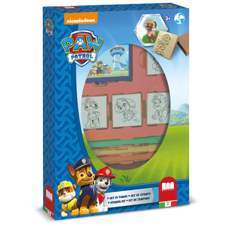 Paw patrulje stempel sæt 12 stk