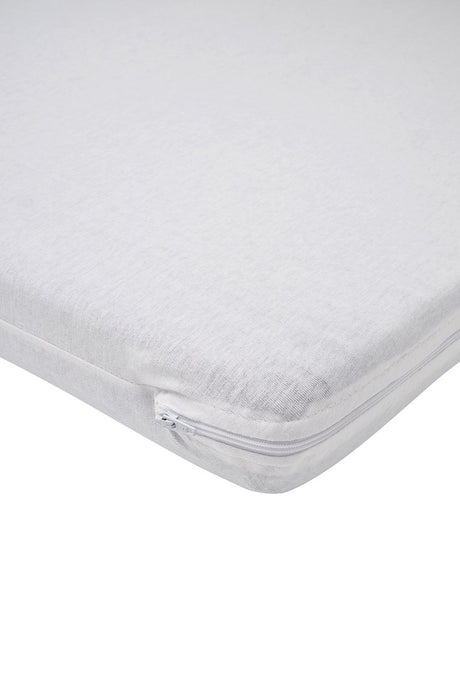 Meyco baby meyco campingseng madrasbetræk - 60 x 120 cm - jersey - hvid