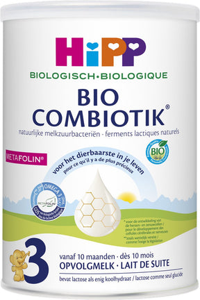 Hipp tilskudsmælk 3 bio combiotik – babymad – 10+ måneder – 800g